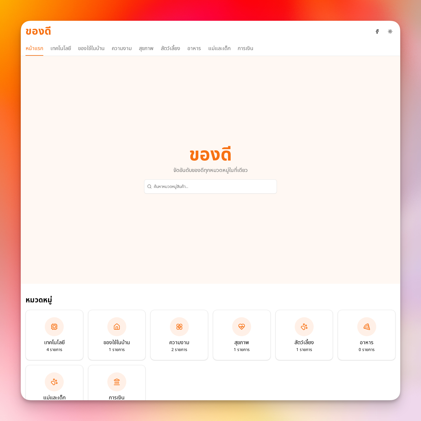 Ranking Website